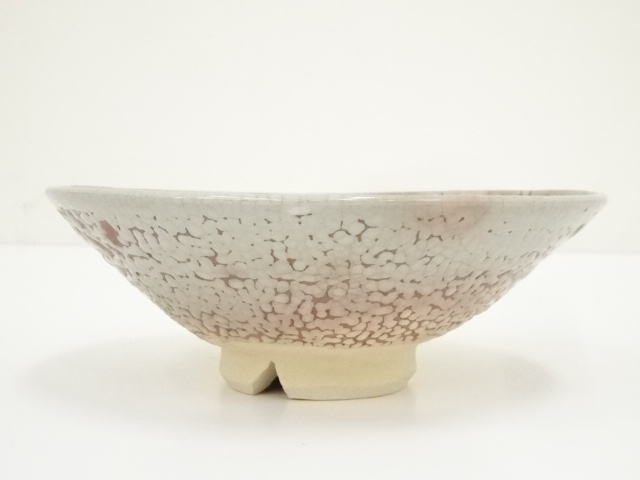 道具 ] - 道具 萩焼 東光山窯 十一代 大和松雁造 平茶碗（共箱